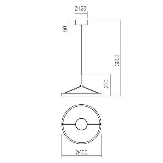 LED Полилей Orbit 01-3833 Redo 27W 3000K Triac Dimmable | Osvetlenieto.bg