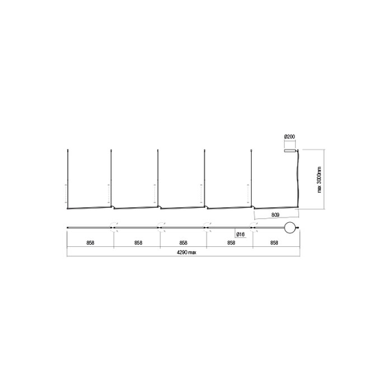 LED Полилей Stick 01-2801 Redo 48W 3000K Triac Dimmable | Osvetlenieto.bg