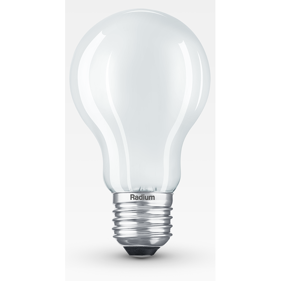 E27 7.8W 4000K Radium LED крушка Filament Матова Димируема 1055lm A60 | Osvetlenieto.bg