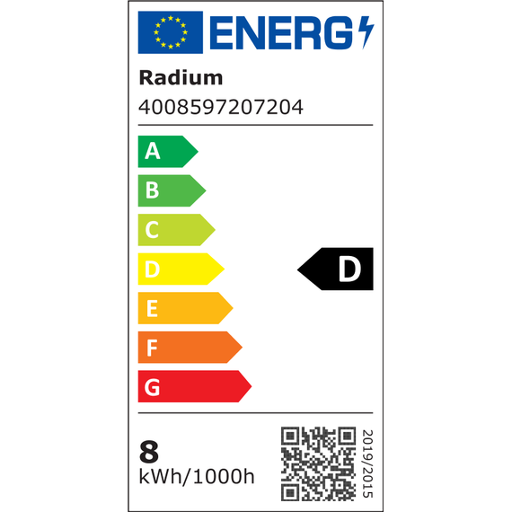 E27 7.8W 4000K Radium LED крушка Filament Матова Димируема 1055lm A60 | Osvetlenieto.bg