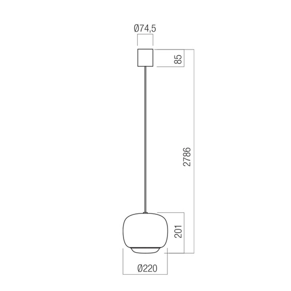 LED Полилей Dubbo 01-4788 Redo 12W CCT 2700K-4000K Triac Dimmable | Osvetlenieto.bg