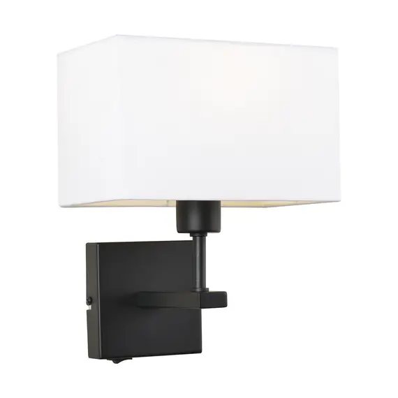 Аплик с ключе Norte WL-1122-1-A-BM-RC-WH Italux | Osvetlenieto.bg