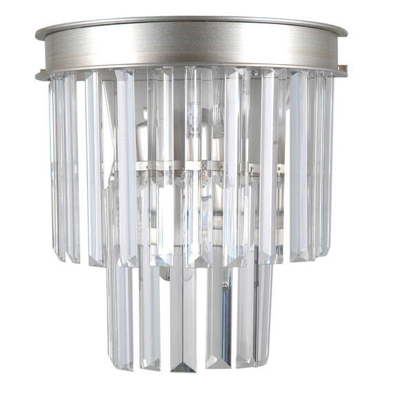 Аплик Verdes WL-44372-2A-SLVR-BRW Italux | Osvetlenieto.bg