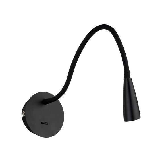LED Аплик с ключе  Paola WB88779-BK Italux 3W 3000K | Osvetlenieto.bg