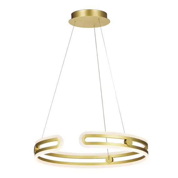 LED Полилей Kiara MD17016002-1E GOLD Italux | Osvetlenieto.bg