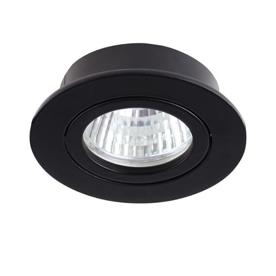 Черна луна за вграждане кръг DALLA CT-DTO50-B 22432 Kanlux MR16 | Osvetlenieto.bg