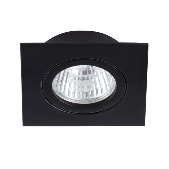 Черна луна за вграждане квадрат DALLA CT-DTL50-B 22433 Kanlux MR16 | Osvetlenieto.bg