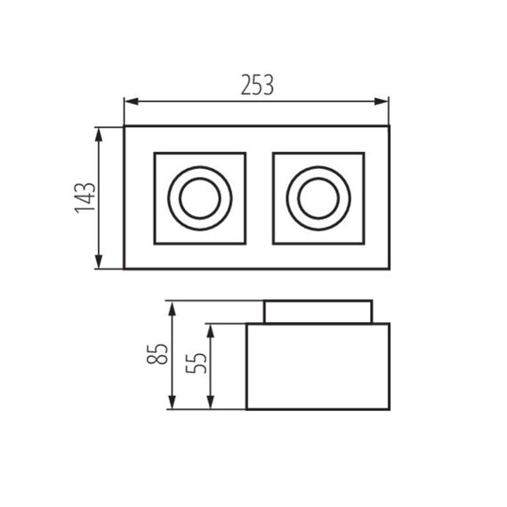 Луна за открит монтаж STOBI DLP 250-B 26832 Kanlux | Osvetlenieto.bg Луна за открит монтаж STOBI DLP 250-B 26832 Kanlux | Osvetlenieto.bg