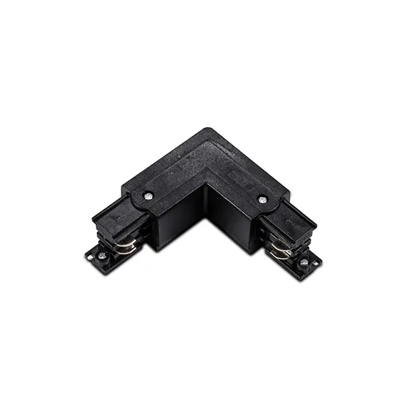 Ъгъл за тоководеща шина 4L черен | Osvetlenieto.bg