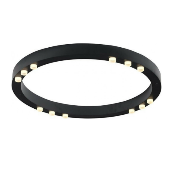 LED Модерен плафон MAGNETO JNAC36LED65BK Aca Lighting 36W 3000K 3240 lm | Osvetlenieto.bg