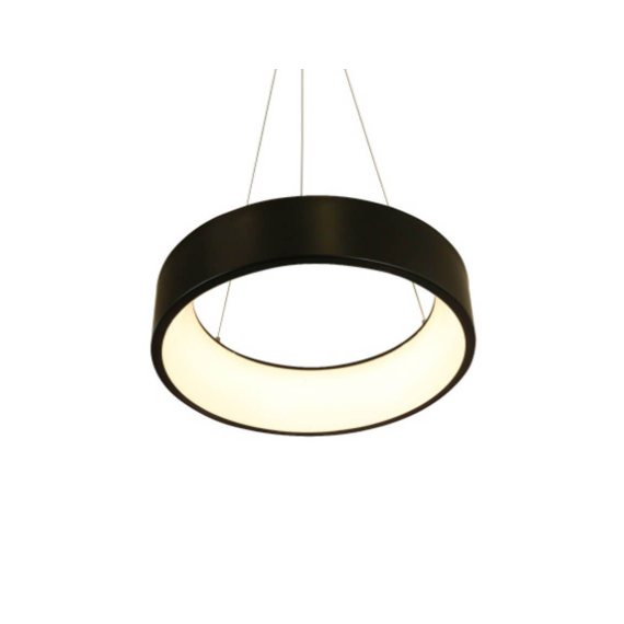 LED модерен полилей APOLLO BR81LEDP45BK Aca Lighting 34W 3000K 1700 lm | Osvetlenieto.bg