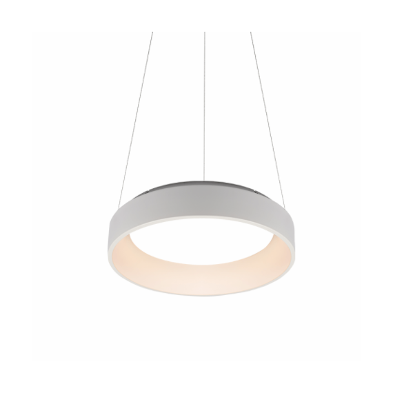 LED модерен полилей APOLLO BR81LEDP45WH Aca Lighting 34W 3000K 1700 lm | Osvetlenieto.bg