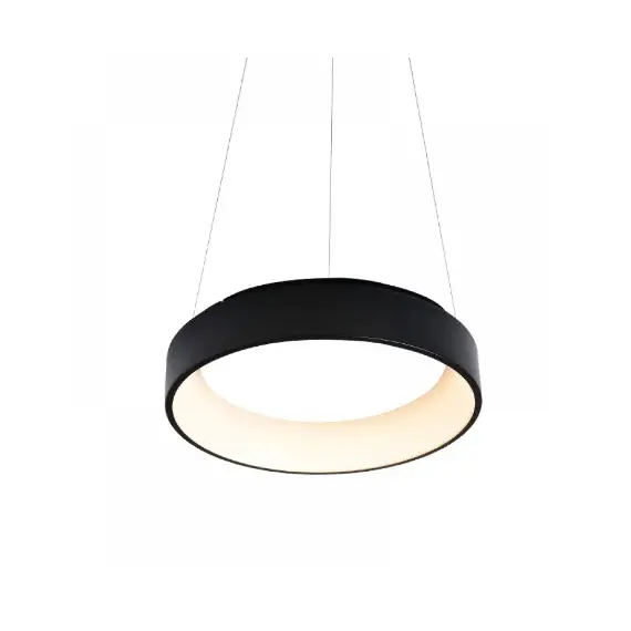 LED модерен полилей APOLLO BR81LEDP60BK Aca Lighting 48W 3000K 2630 lm | Osvetlenieto.bg