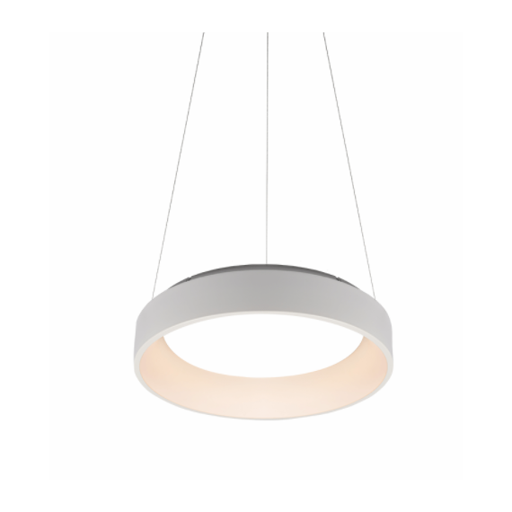 LED модерен полилей APOLLO BR81LEDP60WH Aca Lighting 48W 3000K 2630 lm | Osvetlenieto.bg