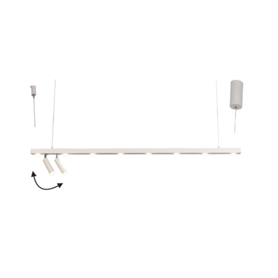 LED Полилей MAGNETO JNCP30LED120WH Aca Lighting 30W 3000K 2700 lm | Osvetlenieto.bg