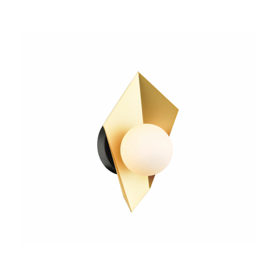 Модерен аплик POLYGON HL42591W28BG Aca Lighting 1xG9 | Osvetlenieto.bg