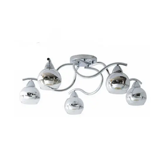 Модерен плафон ALIEN TNK81444CR5H Aca Lighting 5xE27 | Osvetlenieto.bg