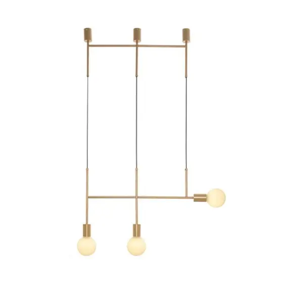 Модерен полилей KYOTO TNK853P64GD Aca Lighting 3xE27 | Osvetlenieto.bg