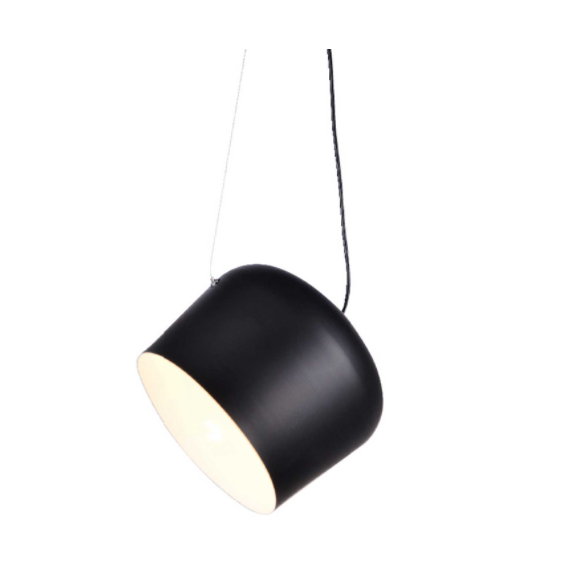 Модерен полилей NOVA OD8002BK Aca Lighting 1xE27 | Osvetlenieto.bg
