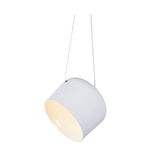 Модерен полилей NOVA OD8002WH Aca Lighting 1xE27 | Osvetlenieto.bg