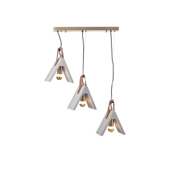 Полилей ALFA DCR171193PS Aca Lighting 3xE27 | Osvetlenieto.bg