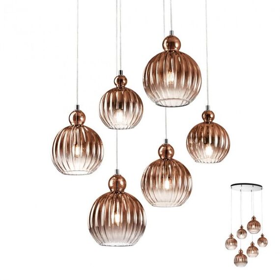 Полилей PLUMEN 01-2070 Redo 6xE14 | Osvetlenieto.bg