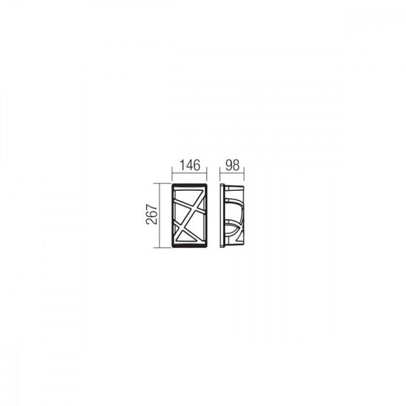 Аплик VORTE 9097 Smarter | Osvetlenieto.bg Аплик VORTE 9097 Smarter | Osvetlenieto.bg