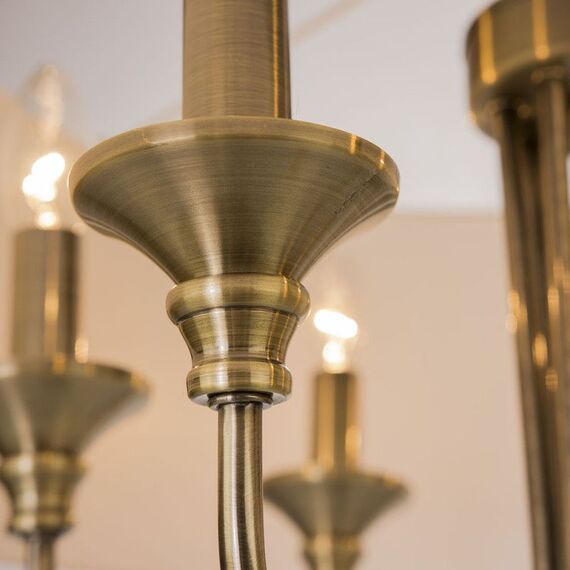 Полилей ABU DHABI P06871BR CosmoLight 6xE14 | Osvetlenieto.bg