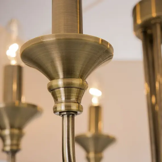 Полилей ABU DHABI P06871BR CosmoLight 6xE14 | Osvetlenieto.bg