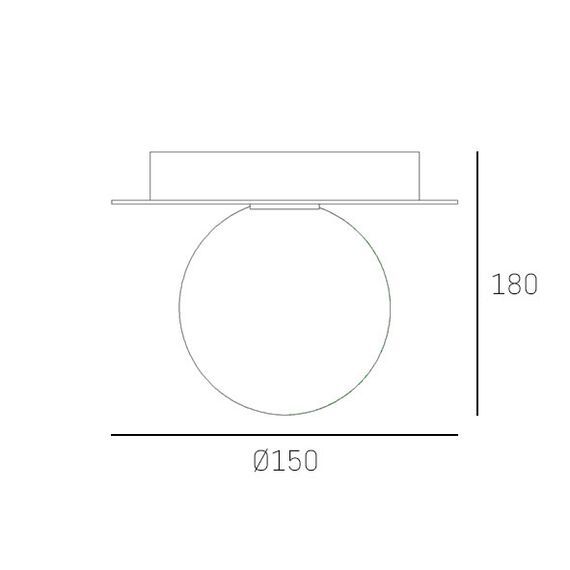 Аплик CAPE TOWN W01063BR CosmoLight 1xG9 | Osvetlenieto.bg