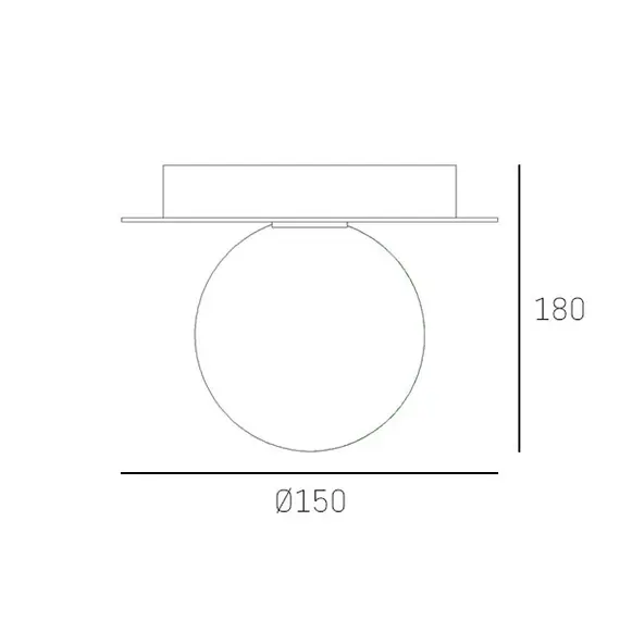 Аплик CAPE TOWN W01063BR CosmoLight 1xG9 | Osvetlenieto.bg
