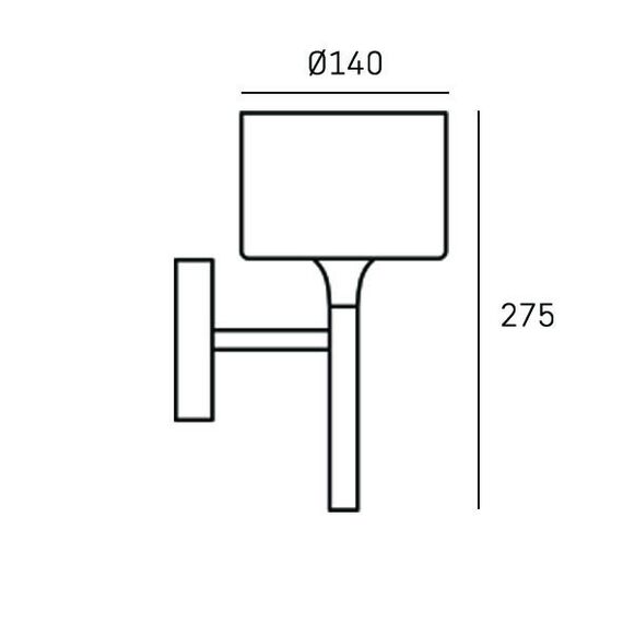 Аплик COPENHAGEN W01059CH CosmoLight 1xG9 | Osvetlenieto.bg
