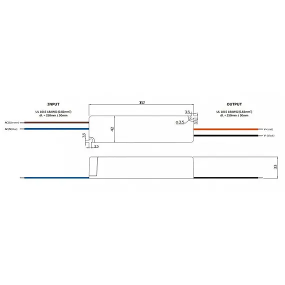 LED захранване 75W 24V GLP IP67 GPV-75-24 | Osvetlenieto.bg