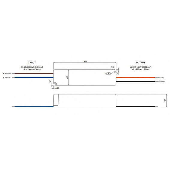 LED захранване 75W 24V GLP IP67 GPV-75-24 | Osvetlenieto.bg