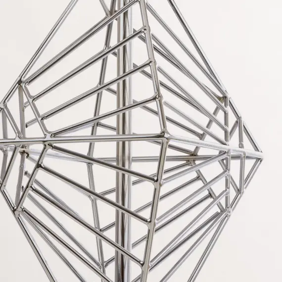 Настолна лампа CARACAS T01960CH CosmoLight 1xE27 | Osvetlenieto.bg