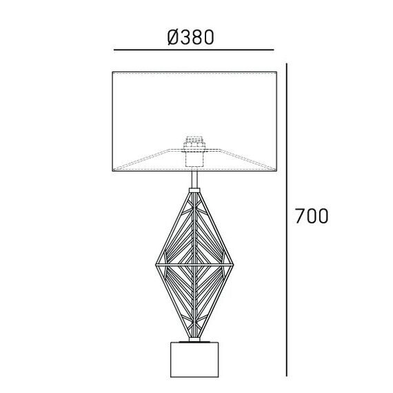 Настолна лампа CARACAS T01977AU CosmoLight 1xE27 | Osvetlenieto.bg Настолна лампа CARACAS T01977AU CosmoLight 1xE27 | Osvetlenieto.bg