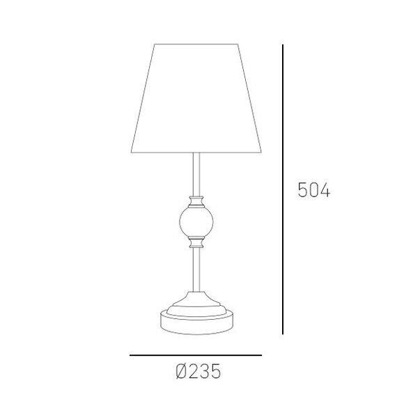 Настолна лампа MONACO T01230WH CosmoLight 1xE27 | Osvetlenieto.bg Настолна лампа MONACO T01230WH CosmoLight 1xE27 | Osvetlenieto.bg