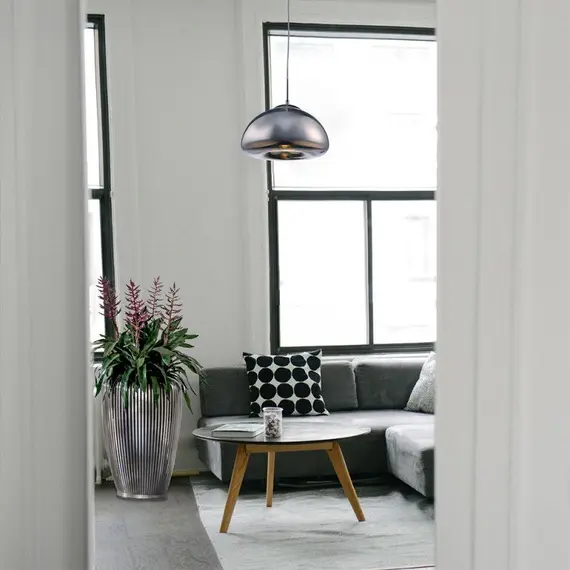 Полилей CHICAGO P01659CH CosmoLight 1xE27 | Osvetlenieto.bg