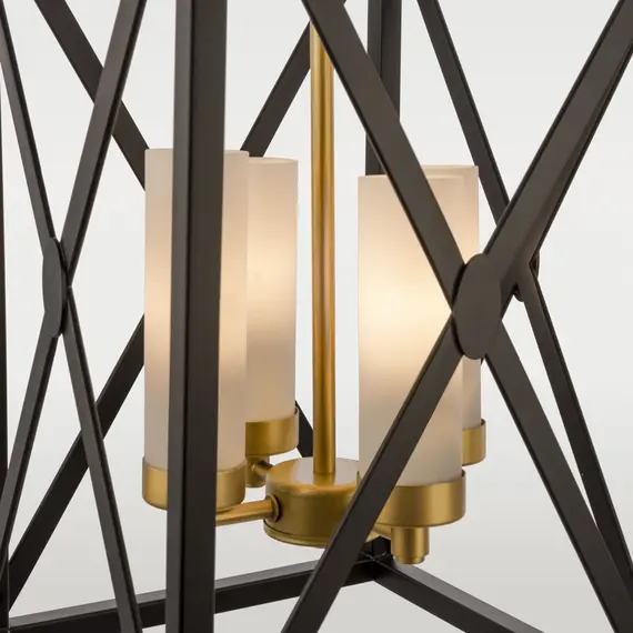 Полилей DUBLIN P04124BZ CosmoLight 4xE14 | Osvetlenieto.bg