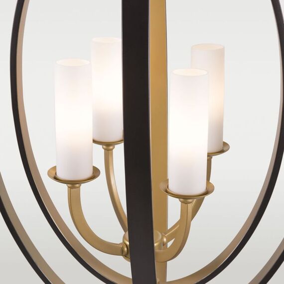 Полилей DUBLIN P04472BZ CosmoLight 4xE14 | Osvetlenieto.bg