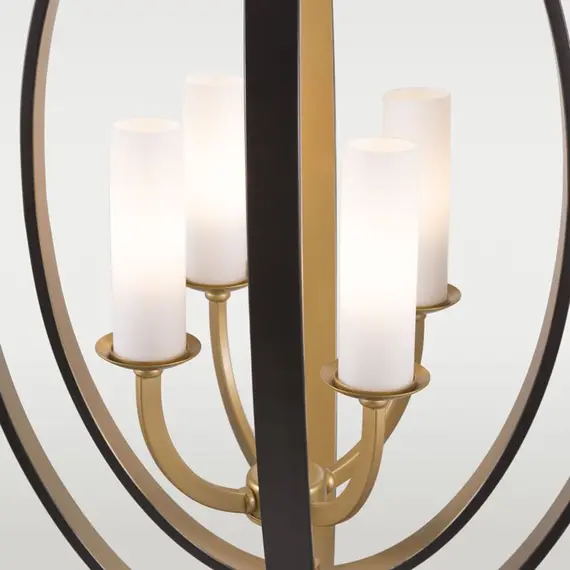 Полилей DUBLIN P04472BZ CosmoLight 4xE14 | Osvetlenieto.bg