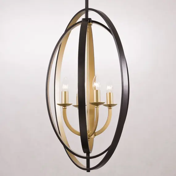 Полилей DUBLIN P04472BZ CosmoLight 4xE14 | Osvetlenieto.bg