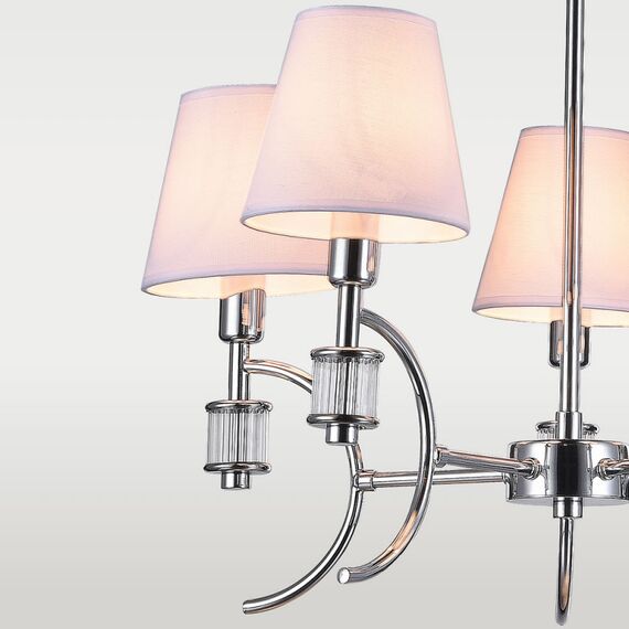 Полилей LIVERPOOL P05100CH CosmoLight 5xE14 | Osvetlenieto.bg