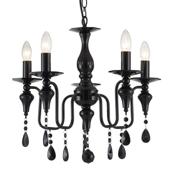 Полилей MUSCAT P05724BK CosmoLight 5xE14 | Osvetlenieto.bg Полилей MUSCAT P05724BK CosmoLight 5xE14 | Osvetlenieto.bg