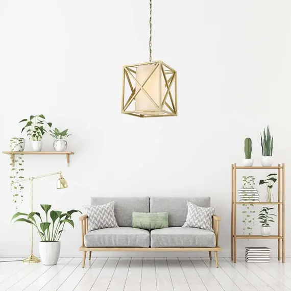 Полилей New York P01403WH AU CosmoLight 1xE27 | Osvetlenieto.bg