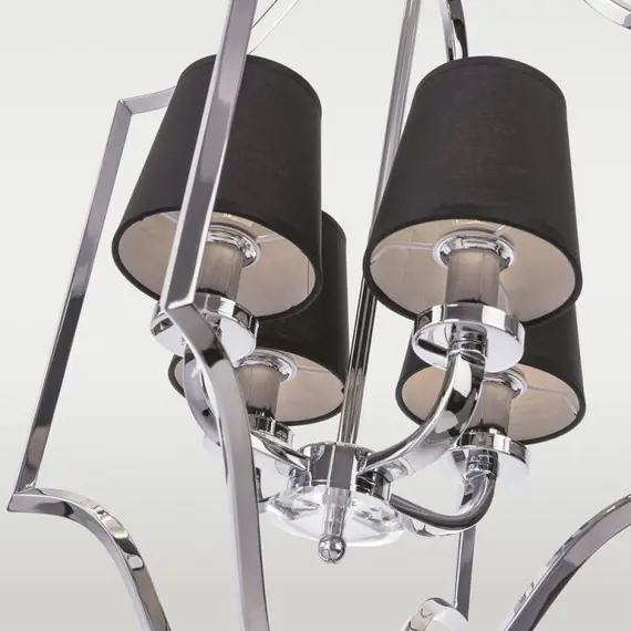 Полилей NEW YORK P04380BK CosmoLight 4xE14 | Osvetlenieto.bg