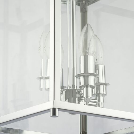 Полилей NEW YORK P04936CH CosmoLight 4xE14 | Osvetlenieto.bg