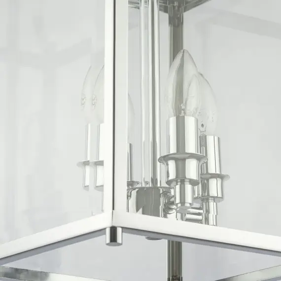 Полилей NEW YORK P04936CH CosmoLight 4xE14 | Osvetlenieto.bg