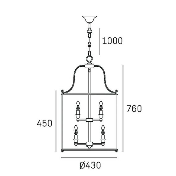 Полилей NEW YORK P08434CH CosmoLight 8xE14 | Osvetlenieto.bg Полилей NEW YORK P08434CH CosmoLight 8xE14 | Osvetlenieto.bg