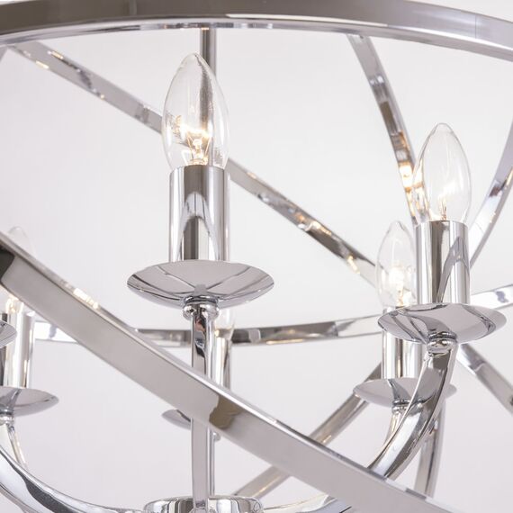 Полилей ORLANDO P06441CH CosmoLight 6xE14 | Osvetlenieto.bg Полилей ORLANDO P06441CH CosmoLight 6xE14 | Osvetlenieto.bg